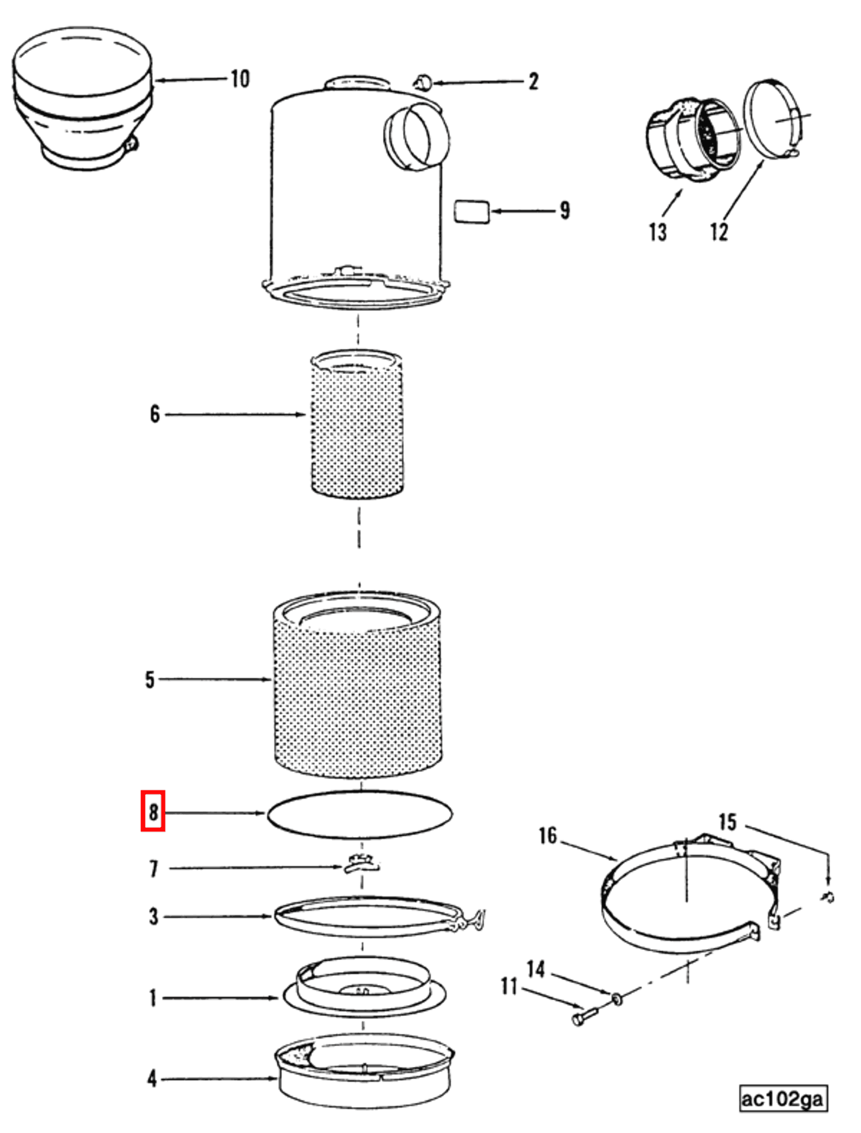 Gasket | Cummins 133774 | Dust Cap Gasket