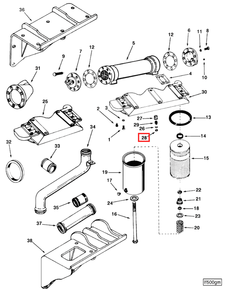 Valve | Cummins 153526 | Valve Bypass Filter Disc