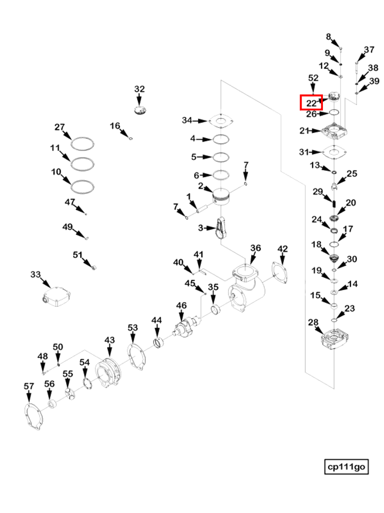 Valve | Cummins 153966 | Unloading Valve Body