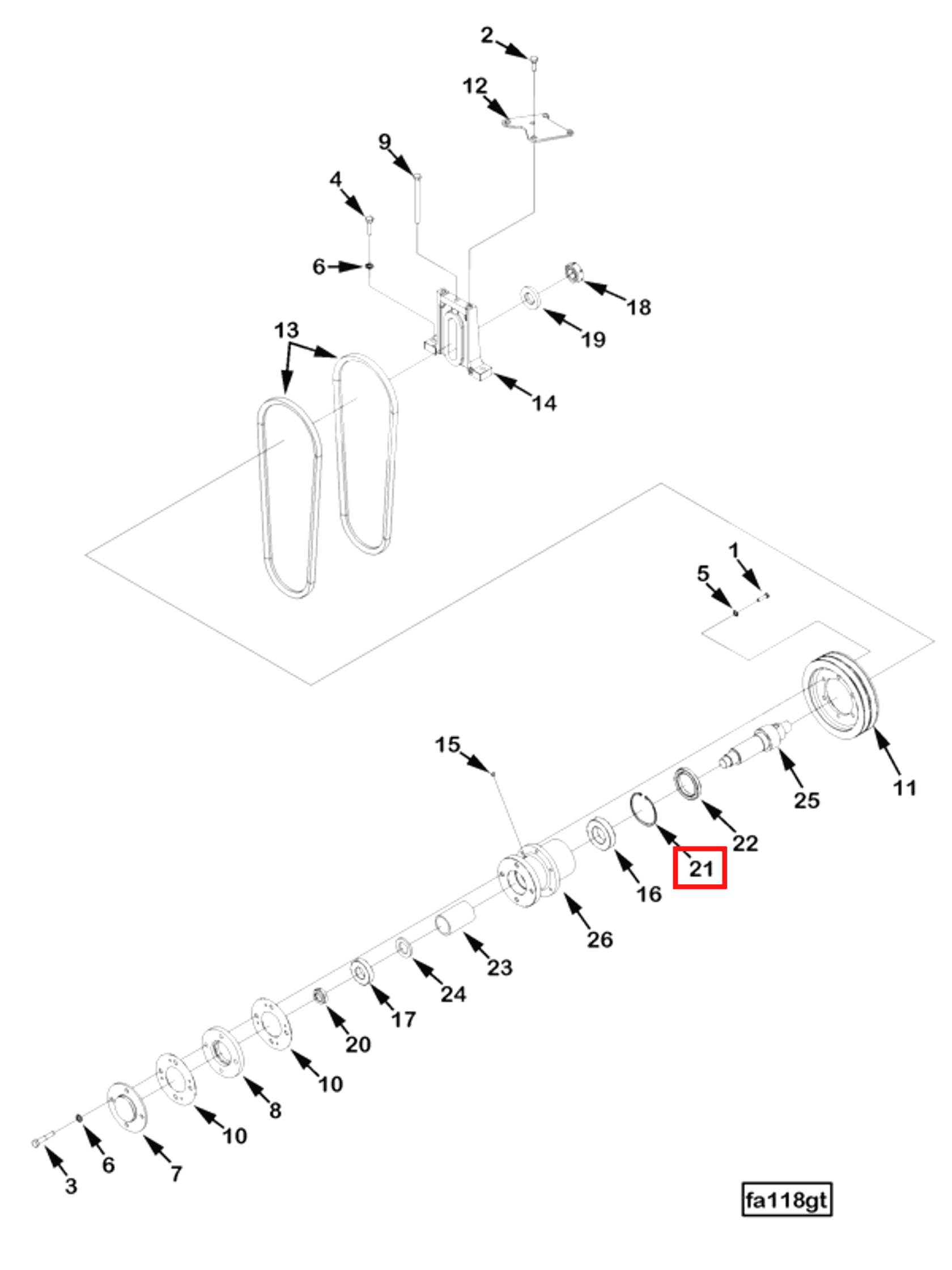 Retainer | Cummins 162127 | Retaining Ring