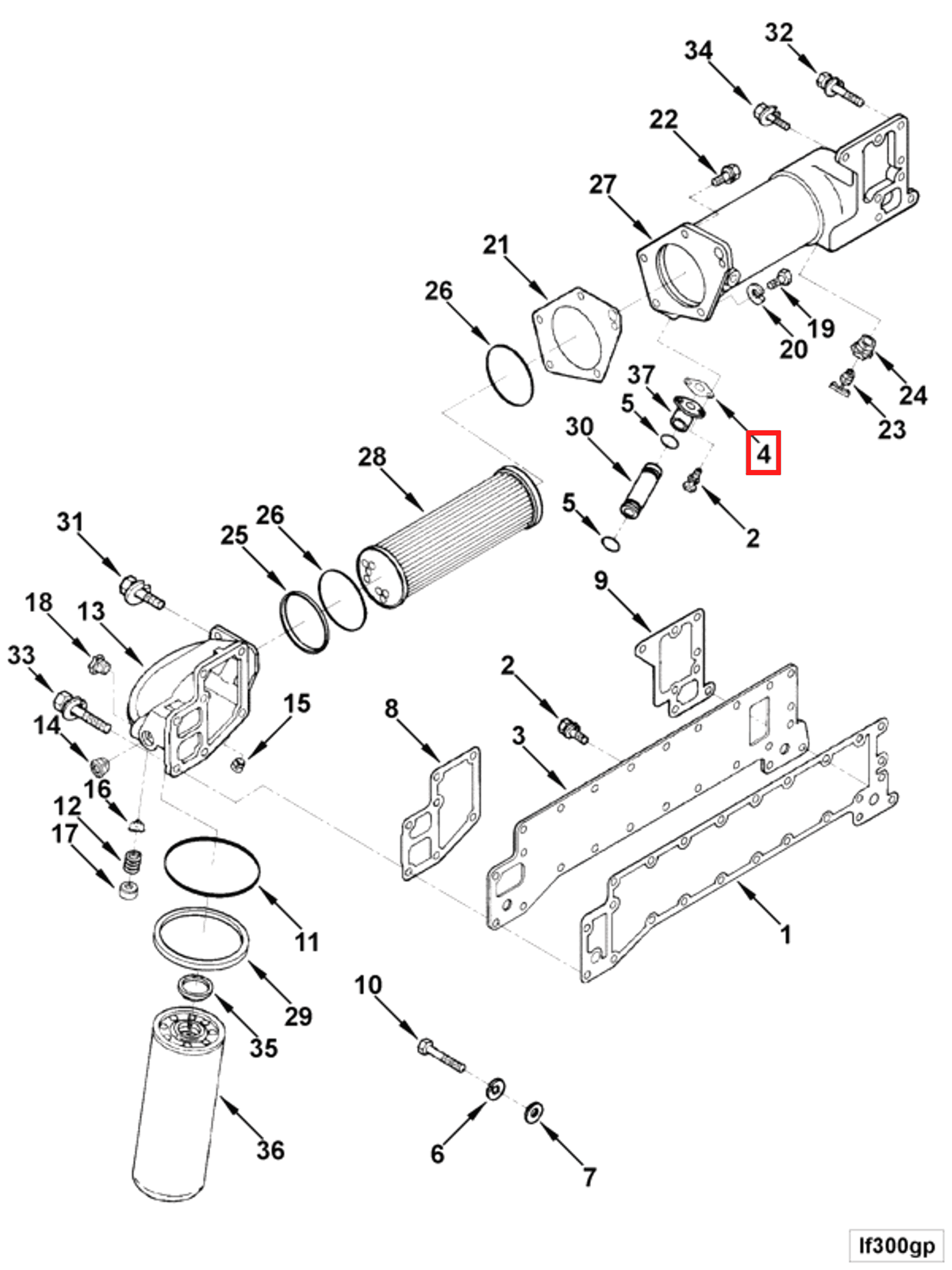 Gasket | Cummins 162679 | Flange Gasket