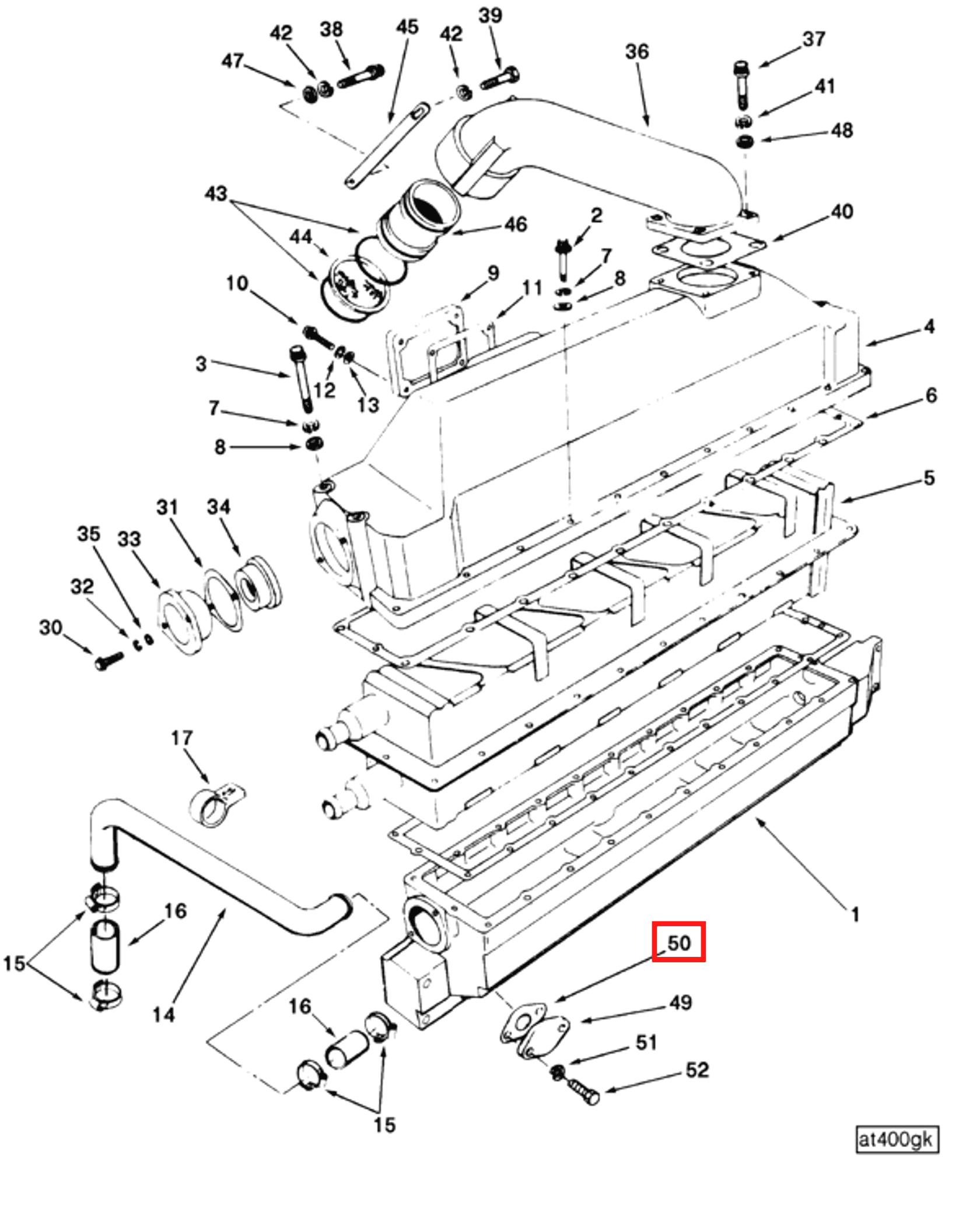 Gasket | Cummins 164916 | Flange Gasket