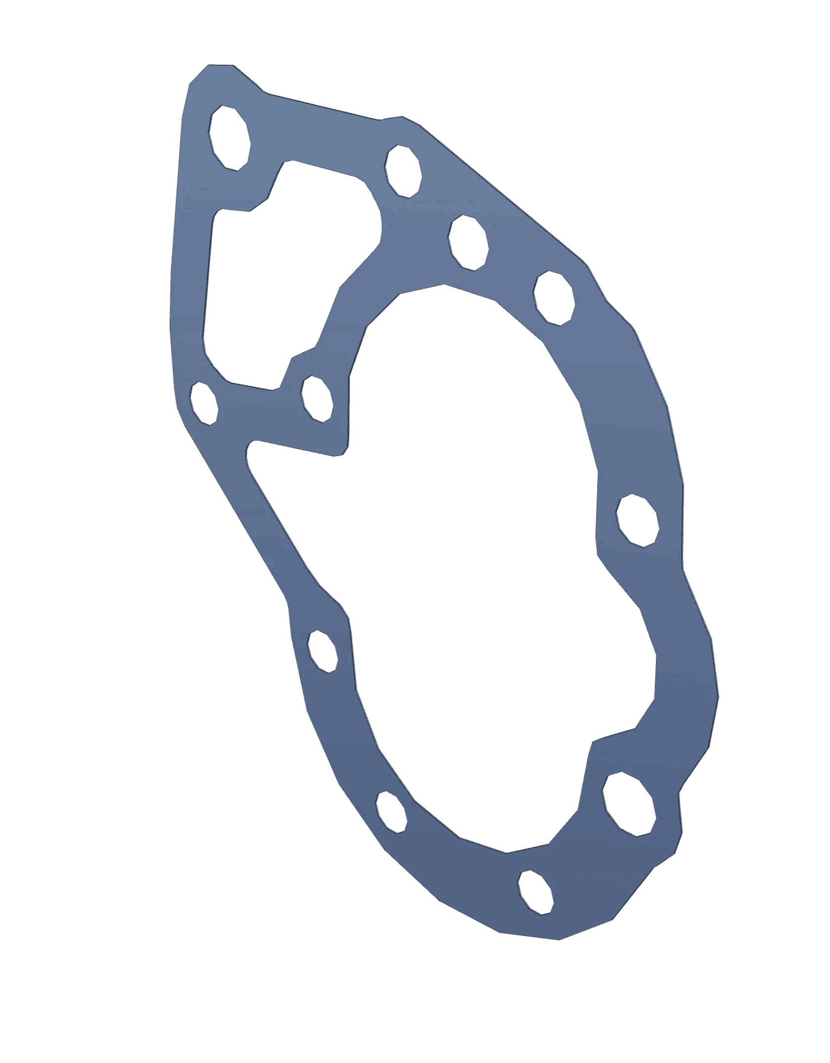 Gasket | Cummins 177423 | Lubricating Oil Pump Cover Gasket