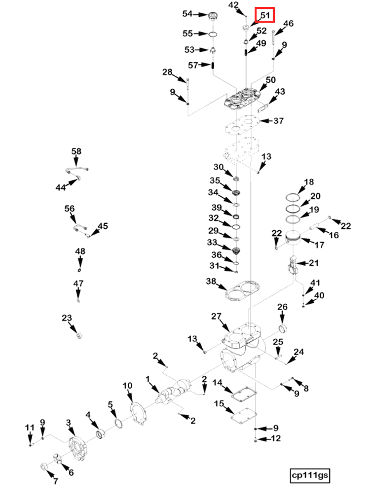 Valve | Cummins 184239 | Unloading Valve Body