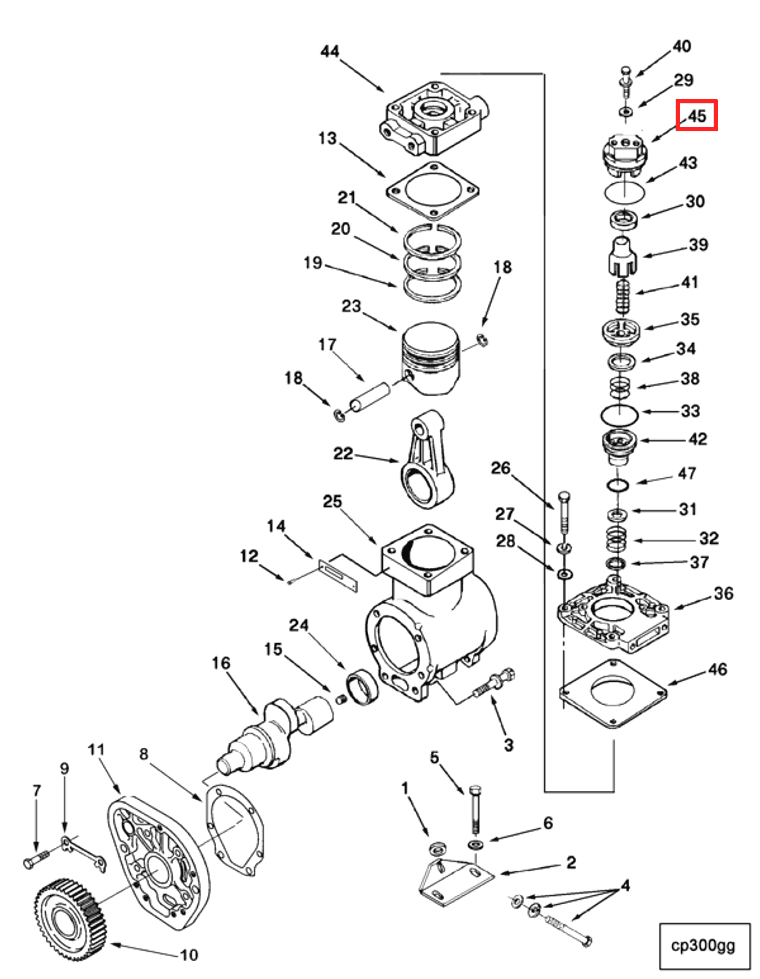 Valve | Cummins 185847 | Unloading Valve Body