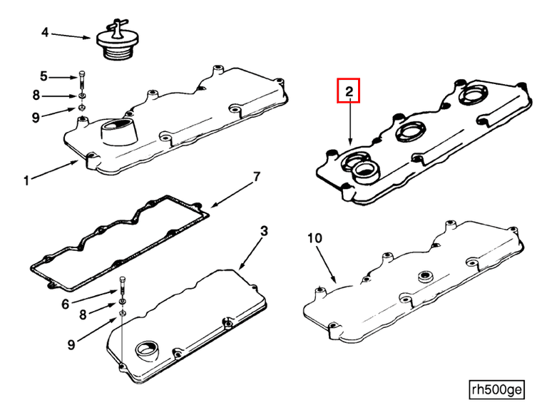 Valve | Cummins 187015 | Valve Cover