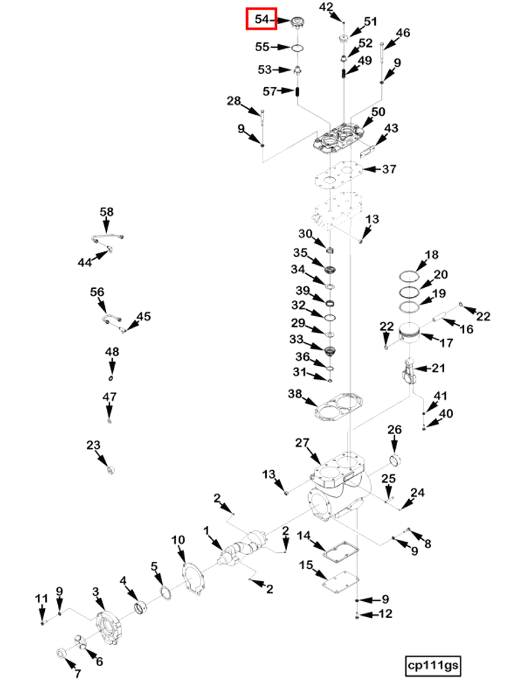 Valve | Cummins 195368 | Unloading Valve Body