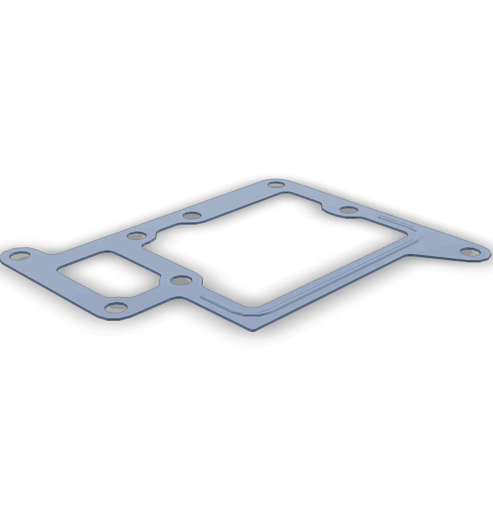 Gasket | Cummins 196887 | Lubricating Oil Cooler Housing Gasket