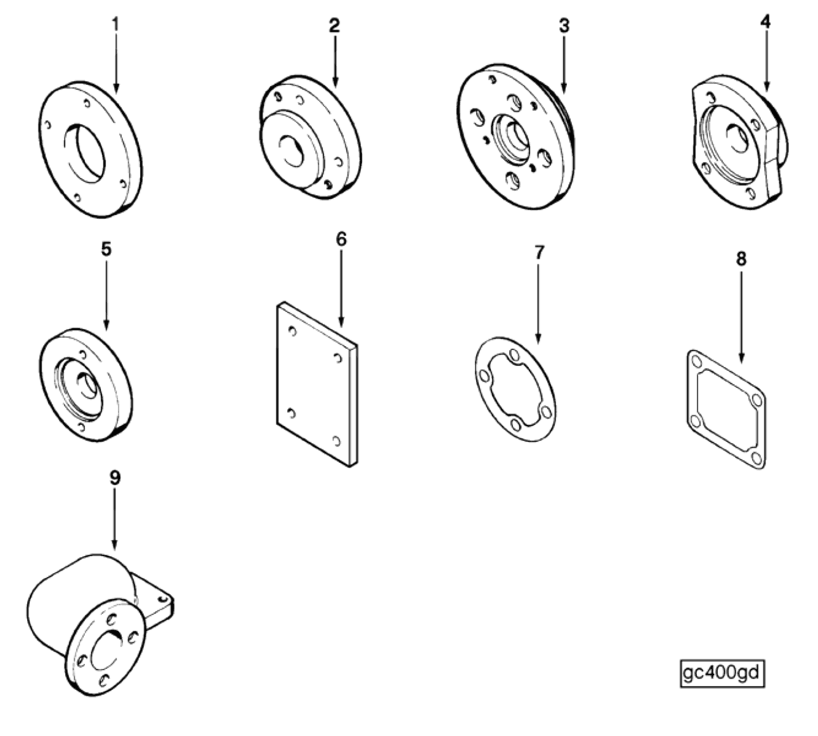 Gasket | Cummins 205723 | Hydraulic Pump Gasket