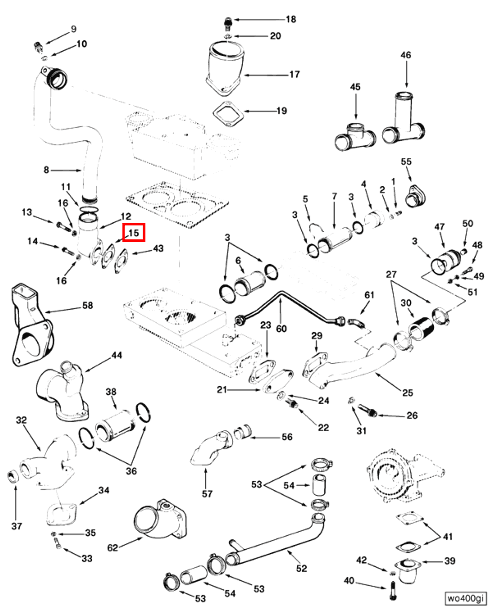 Gasket | Cummins 207075 | Flange Gasket