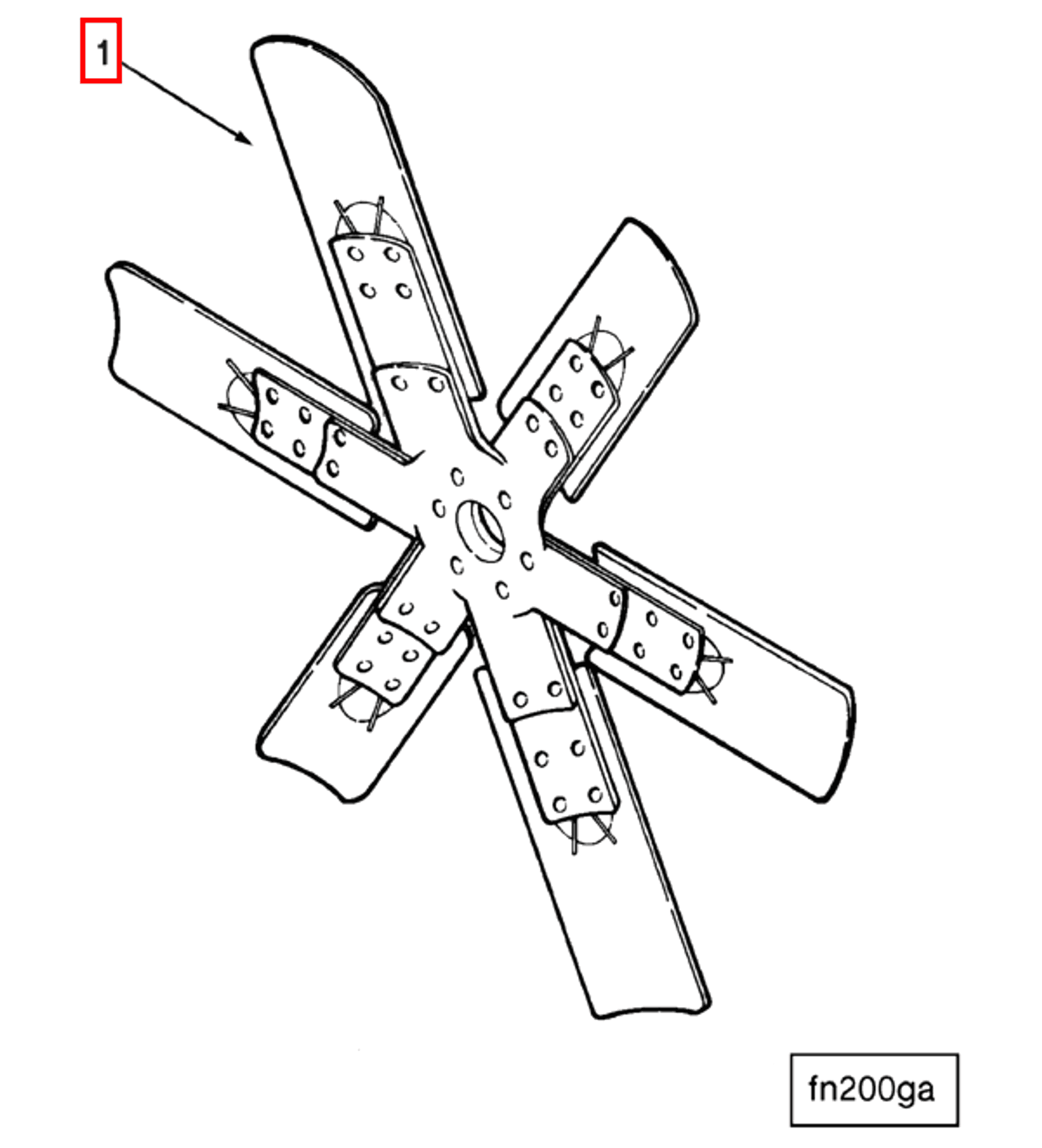 Engine | Cummins 20961 | Engine Fan