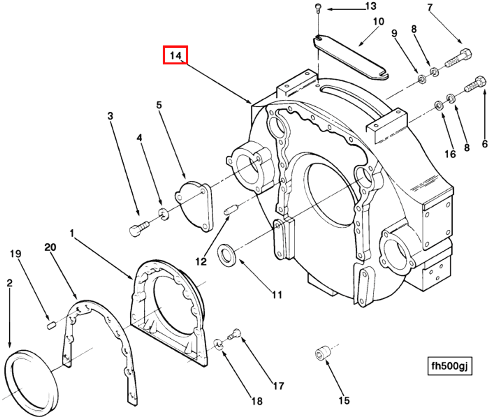Flywheel | Cummins 209877 | Flywheel Housing