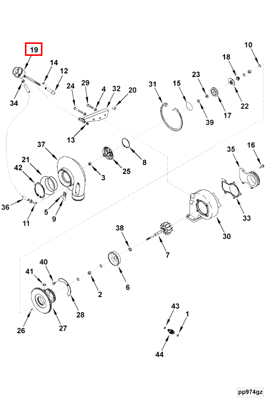 Turbocharger | Cummins 2834883 | Turbocharger Actuator