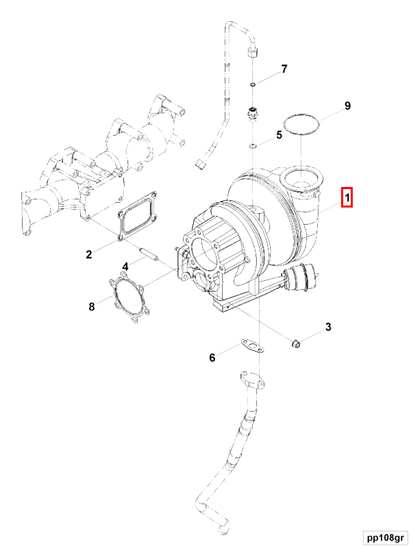 Turbocharger | Cummins 2836723 | Turbocharger