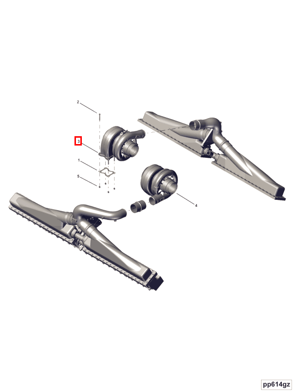 Turbocharger | Cummins 2837527 | Turbocharger