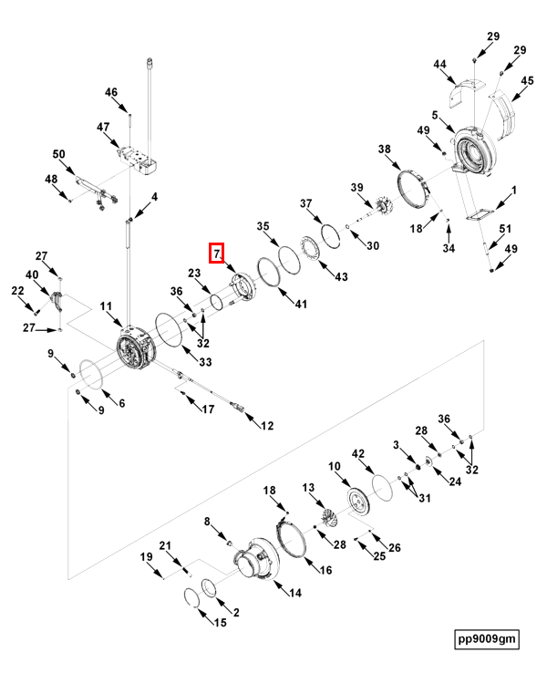 Turbocharger | Cummins 2838474 | Turbocharger Nozzle Ring