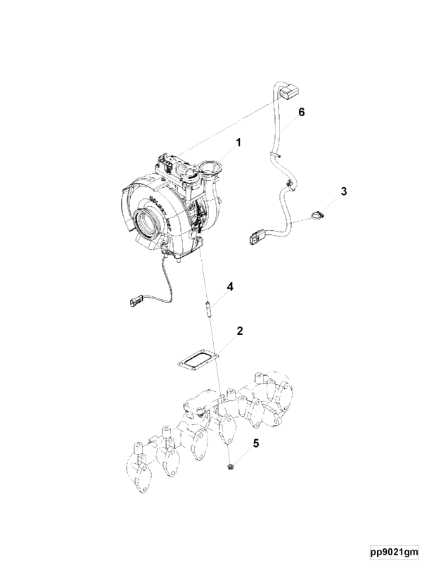 Turbocharger | Cummins 2839964 | Turbocharger Speed Sensor