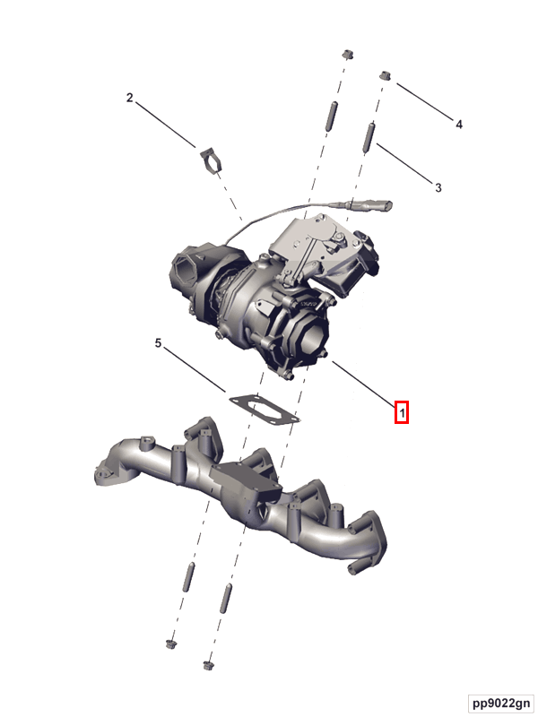 Turbocharger | Cummins 2840389 | Turbocharger