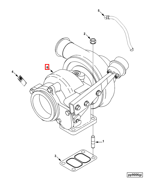 Turbocharger | Cummins 2842226 | Turbocharger