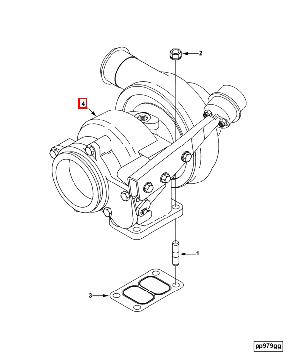 Turbocharger | Cummins 2842228 | Turbocharger