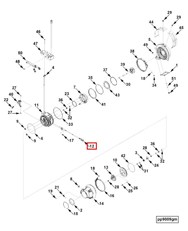 Turbocharger | Cummins 2843168 | Turbocharger Speed Sensor