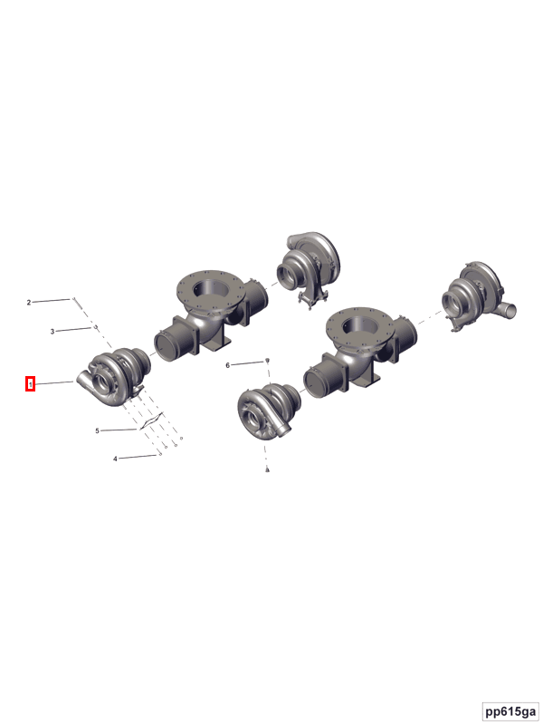 Turbocharger | Cummins 2843362 | Turbocharger