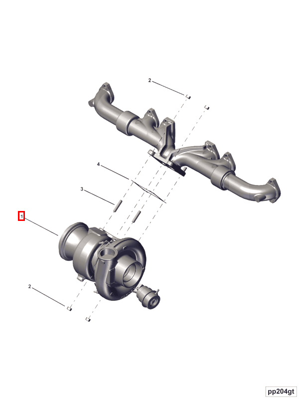 Turbocharger | Cummins 2843413 | Turbocharger
