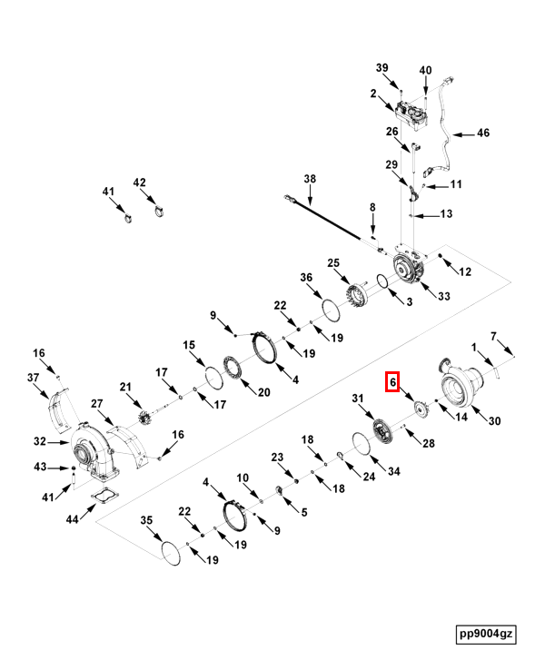 Turbocharger | Cummins 2843665 | Turbocharger Compressor Impeller