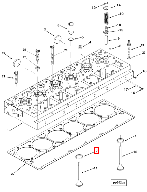 Cylinder Head | Cummins 2864024