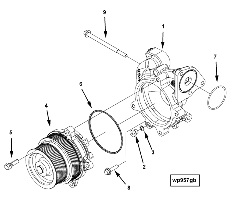 Water Pump | Cummins 2870249