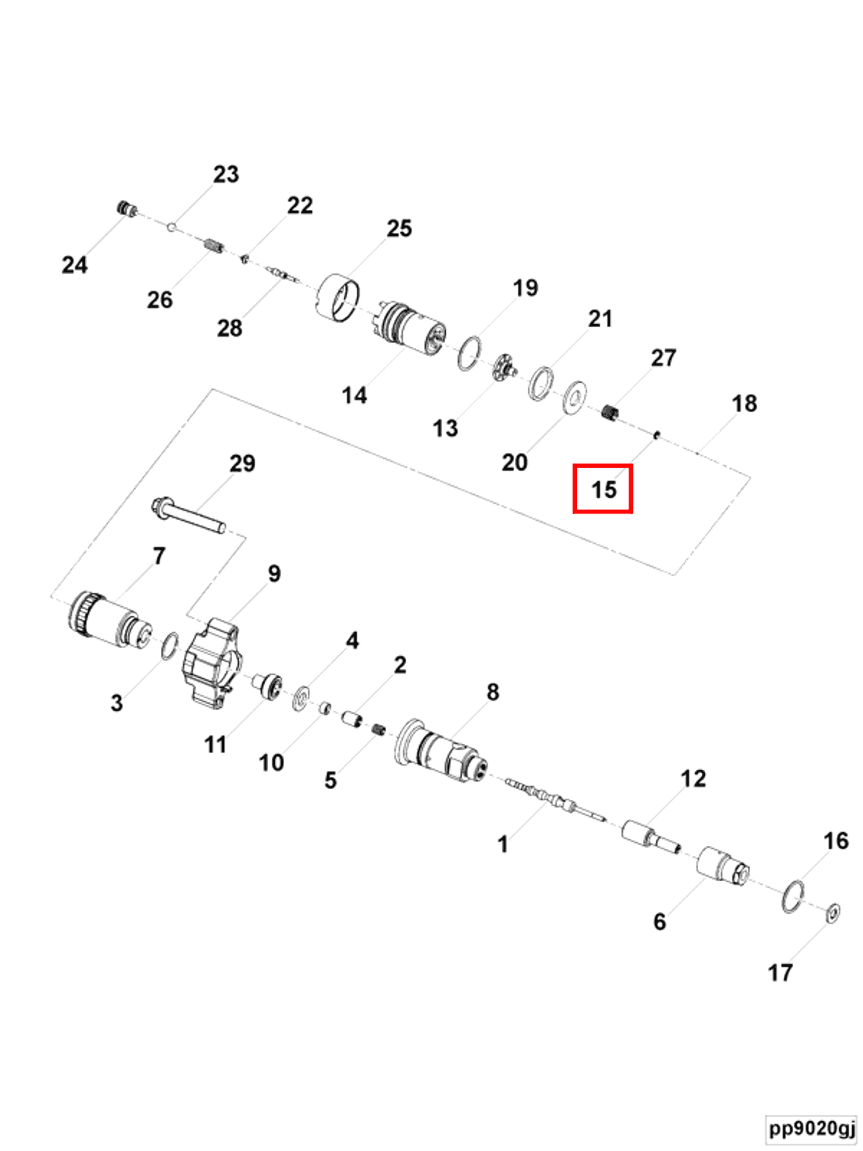 Retainer | Cummins 2872318 | Check Valve Retainer