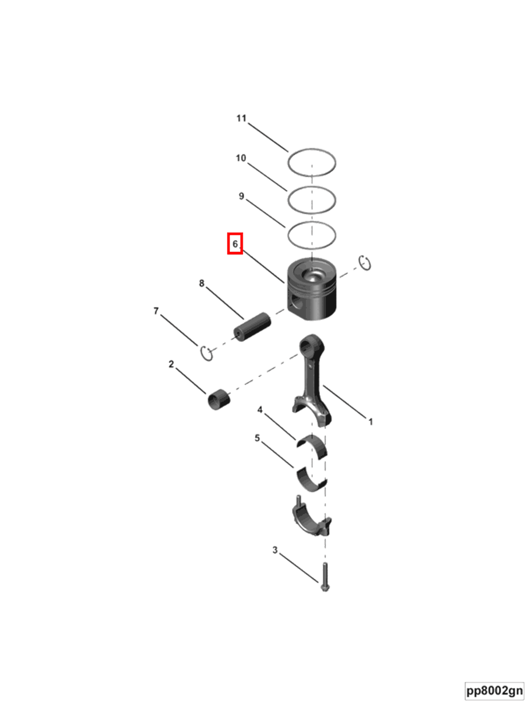 Engine | Cummins 2874896 | Engine Piston