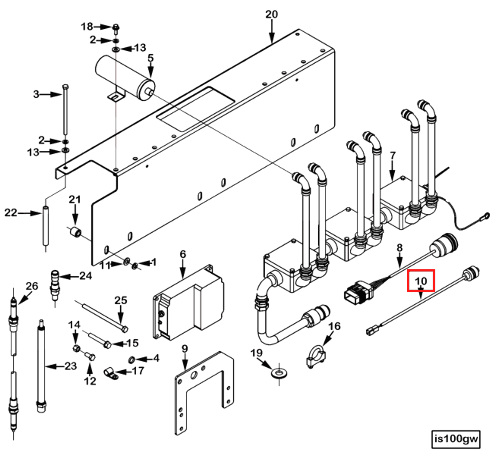 Ring | Cummins 2878527 | Wiring Harness