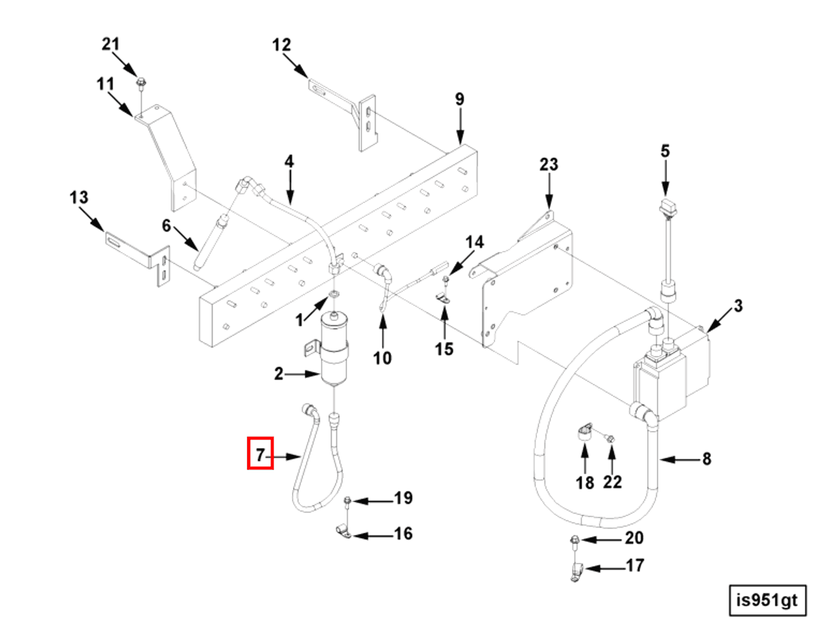 Ring | Cummins 2878609 | Wiring Harness