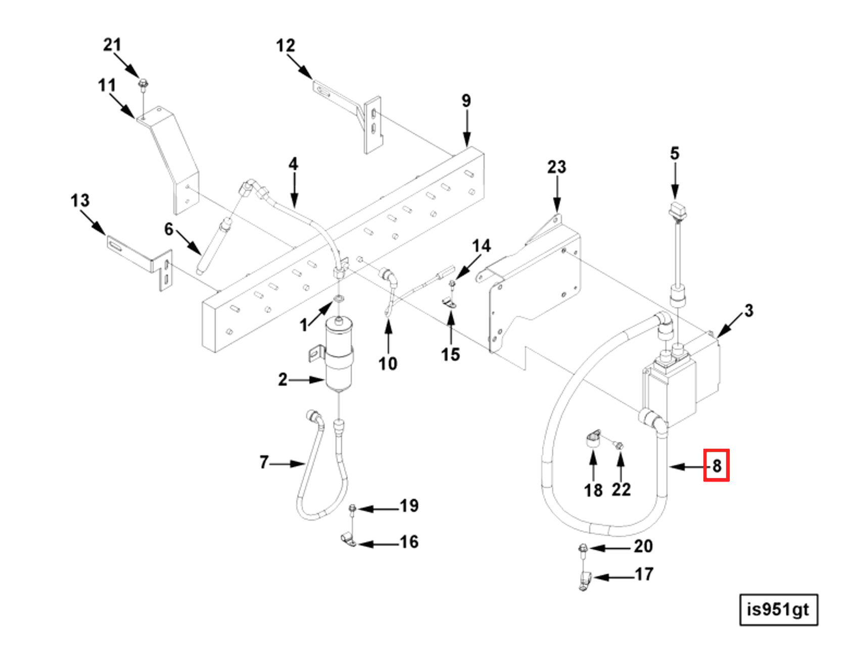 Ring | Cummins 2878610 | Wiring Harness