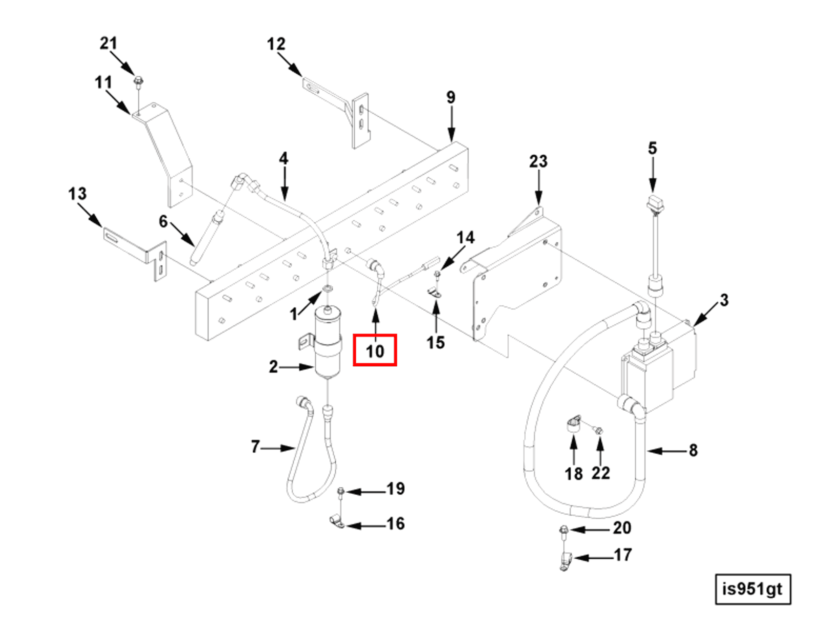 Ring | Cummins 2878614 | Wiring Harness