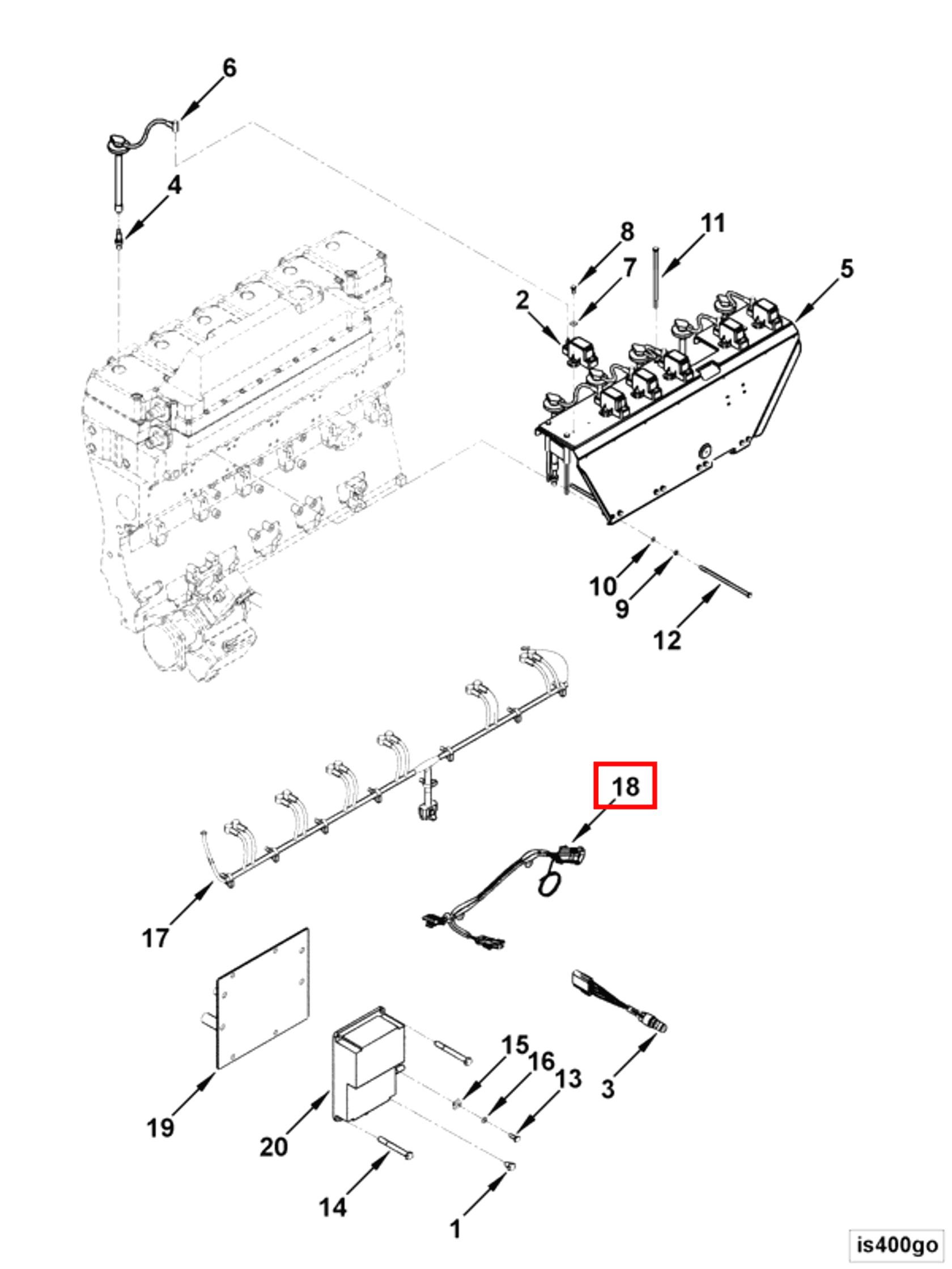 Ring | Cummins 2881600 | Wiring Harness