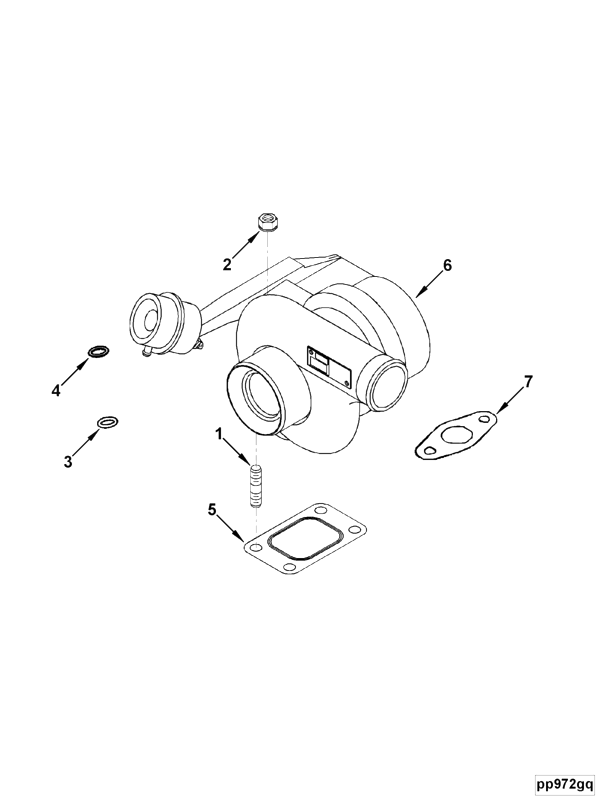 Turbocharger | Cummins 2881717 | Turbocharger Kit