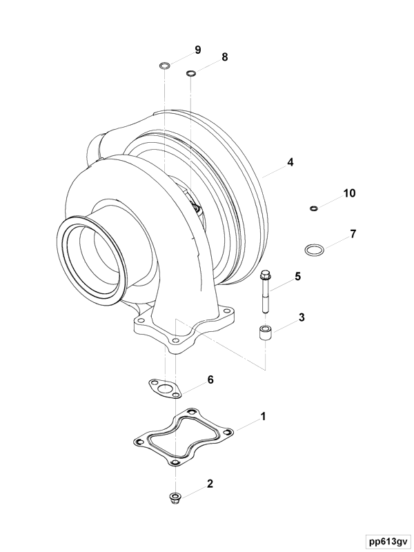 Turbocharger | Cummins 2881773 | Turbocharger Kit