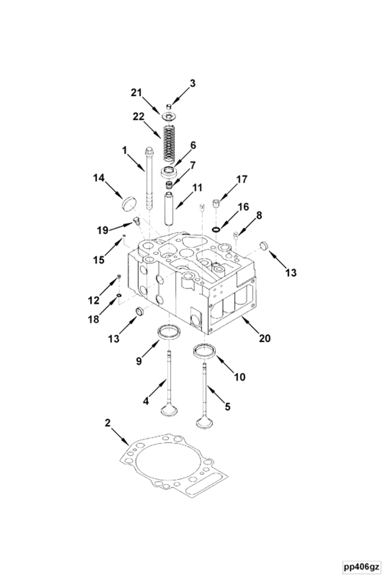 Valve | Cummins 2881810 | Intake Valve Kit