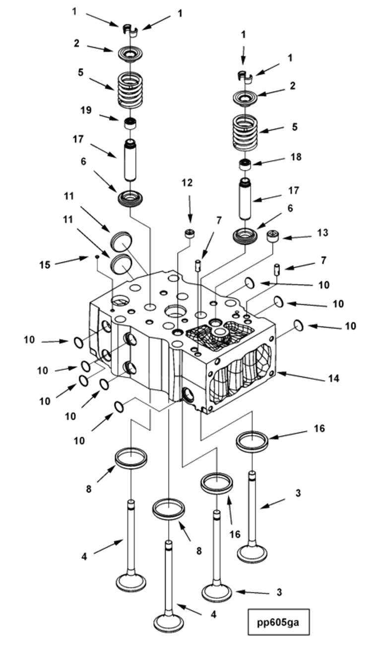 Valve | Cummins 2881836 | Intake Valve Kit