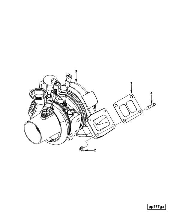 Turbocharger | Cummins 2881863 | turbocharger