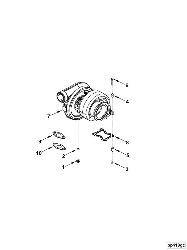 Turbocharger | Cummins 2881870 | Turbocharger Kit