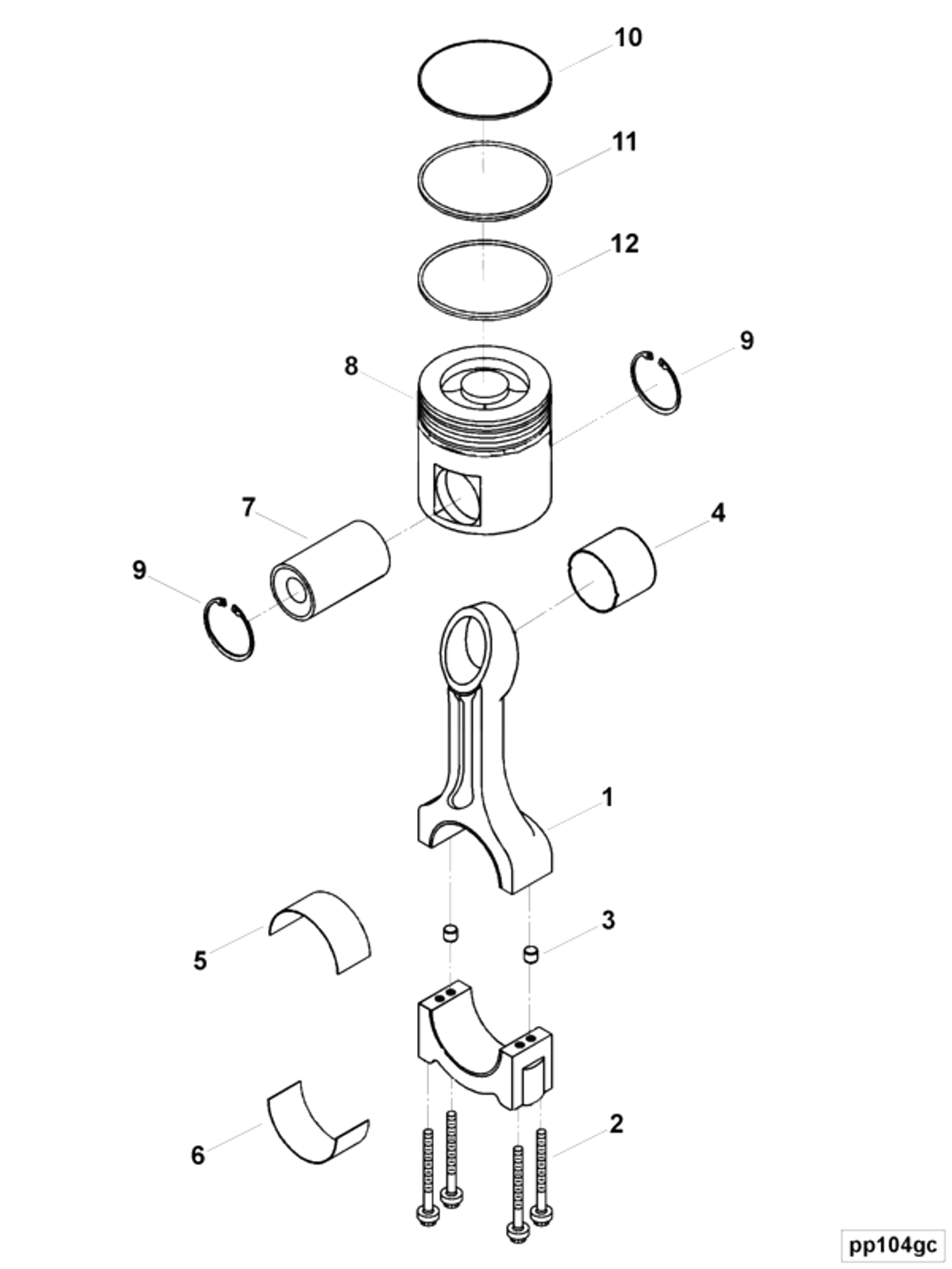 Engine | Cummins 2881876 | Engine Piston Kit