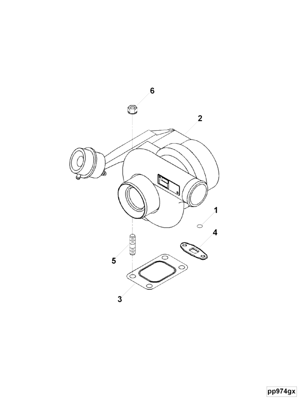 Turbocharger | Cummins 2881891 | Turbocharger Kit