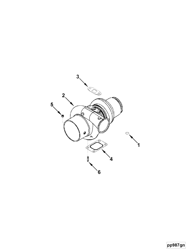 Turbocharger | Cummins 2881898 | Turbocharger Kit