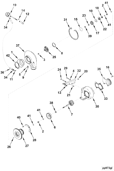 Turbocharger | Cummins 2881915 | Turbocharger Kit