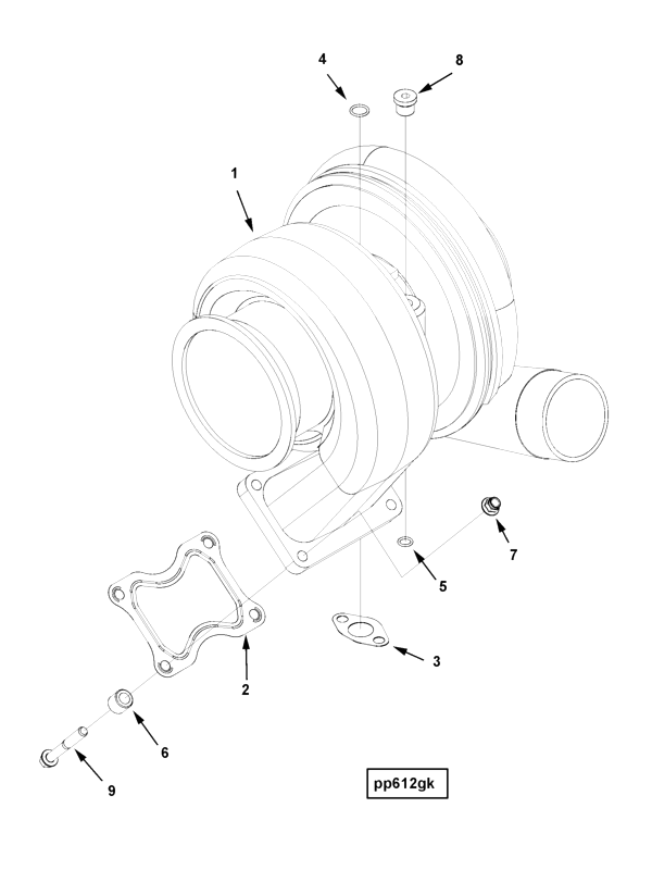 Turbocharger | Cummins 2881922 | Turbocharger Kit