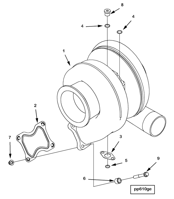 Turbocharger | Cummins 2882050 | Turbocharger Kit