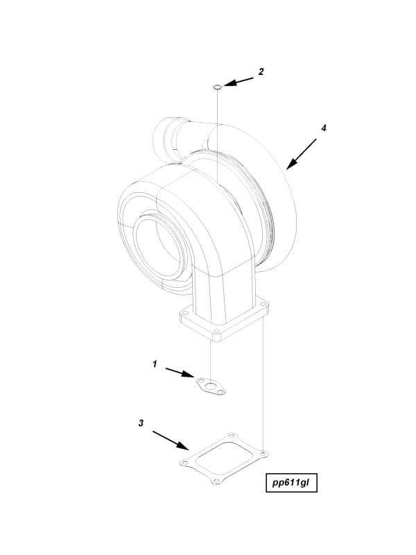 Turbocharger | Cummins 2882102 | Turbocharger Kit